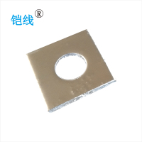 铠线 电料辅件 电力金具 镀锌方垫 6*60*60mm孔径22mm/个