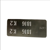 漏模 228x76x0.8mm 块