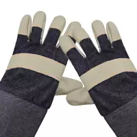 户美佳欣 手套 半皮 双