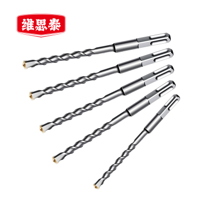 维思泰 方柄四坑混凝土冲击石材水泥电锤钻头 12×150mm 支
