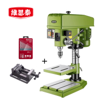 维思泰 台钻调速台式钻铣床钻攻一体机 380V/1500W/ZS4132钻攻两用+平口钳 台