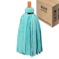 拖布 毛巾布拖把 墩布 (颜色随机) 杆长1.25米 把