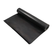 鑫迈凯斯 天然橡胶板高弹力熟胶耐磨地垫 宽度1米厚度25mm平米