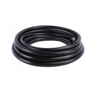 鑫迈凯斯 穿线橡胶管 耐磨抗压光面夹布胶管 内径16mm 5层线 米