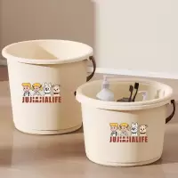 新款水桶家用食品级桶盆套装加厚大号塑料桶洗衣桶洗澡手提桶