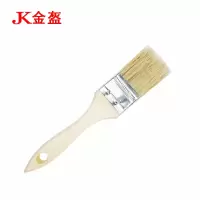 金盔纯猪鬃毛油漆刷毛刷1寸/把