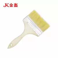 金盔纯猪鬃毛油漆刷毛刷5寸/把