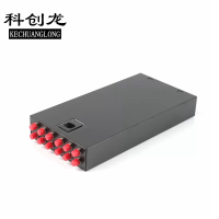 科创龙(KECHUANGLONG) 光纤终端盒 12芯 FC 满配/1个