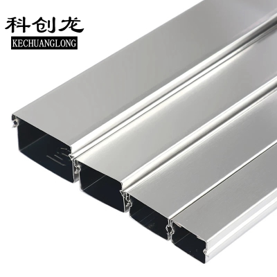科创龙(KECHUANGLONG) 304不锈钢线槽 100*50/1米