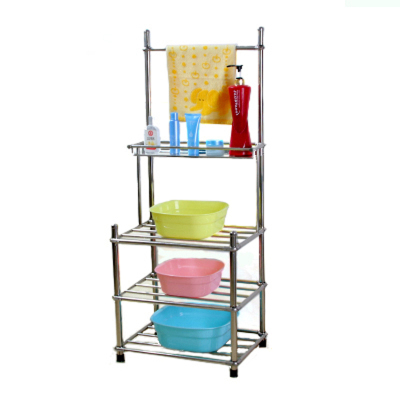 羽凡莱 多功能带化妆台脸盆架 三层 个