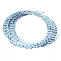 诚智旺 304不锈钢双螺旋刀片刺绳覆盖10m φ45cm/卷