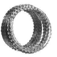 诚智旺 304不锈钢双螺旋刀片刺绳覆盖10m φ30cm/卷