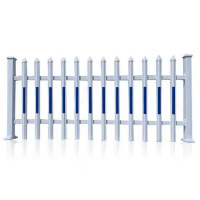 诚智旺 PVC塑钢围栏含安装 高1m/米