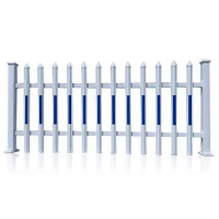 诚智旺 PVC塑钢围栏含安装 高1.2m/米