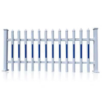 诚智旺 PVC塑钢围栏含安装 高1.8m/米