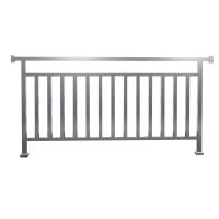 诚智旺 白钢护栏(可定制) 高1.05米 /米