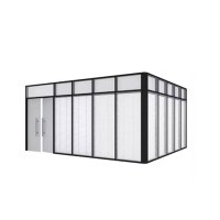 诚智旺 铝镁合金玻璃隔断 100*1.5mm /平方米