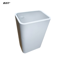 曼迩丹 垃圾桶 22*15.3*33cm带盖 /个