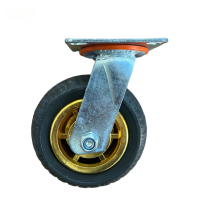 铁耀 橡胶万向轮