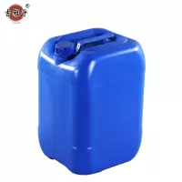 吉雅乎 方形包装空桶 化工塑料桶 塑料堆码桶 30L堆码桶蓝色
