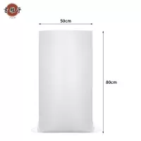 吉雅乎 白色编织袋 全新料聚丙烯塑料编织袋 50×80cm /条