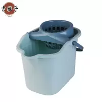 吉雅乎 塑料地拖桶 家用拖地桶 加厚拖布桶 44*33*35cm /个