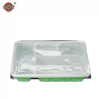 吉雅乎 一次性五格中餐盒 1300ml/套