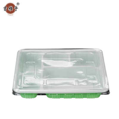 吉雅乎 一次性五格中餐盒 1300ml/套