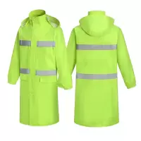 大羿之箭 高可视性警示防护服 长款雨衣/175#/件