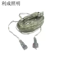 利成照明 LED防水皮线串灯 10米
