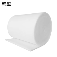 韩玺 初效过滤棉 无纺布空气过滤棉 喷烤漆房进风口棉 1M×20M×20mm /平方