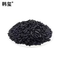 韩玺 柱状活性炭4mm 碘吸附值400mg/g /kg