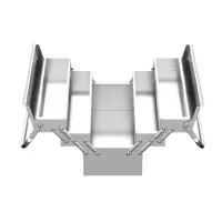 不锈钢工具箱  三层五斗标准款