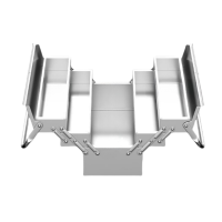 不锈钢工具箱  三层五斗特大款