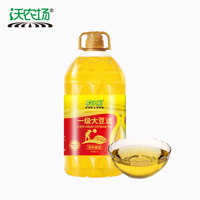 沃农场非转基因一级大豆油5L/桶