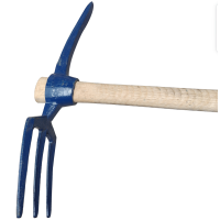 三齿耙镐 三齿一尖(含镐把)把