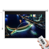 AREDY电动投影幕白塑60寸16:9