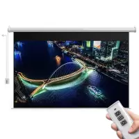 AREDY电动投影幕白塑100寸16:9