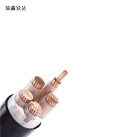 瑞鑫发达 铜芯铠装电力电缆4*10+1*6 YJV22 米