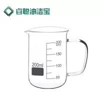 睿聪油洁宝 带把玻璃烧杯 200ml 个