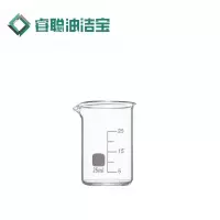 睿聪油洁宝 玻璃烧杯 25ml 个