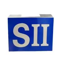 亭松 矮柱基础反光牌 250*180mm 厚2mm(图文可定制) 单位:个