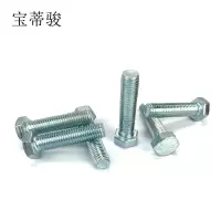 宝蒂骏 不锈钢六角螺栓 单位:100个/包(8*60)