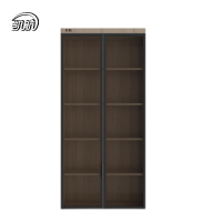 凯航玻璃门书柜800KH-BLMSG800个