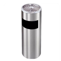 月桐 菊花格不锈钢垃圾桶果皮箱 250×610mm YT-A35C 个