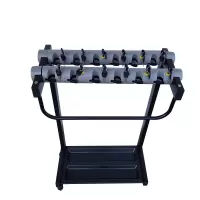 炯毅 雨伞架子大堂收纳架雨伞放置架酒店公司落地式伞架 雨伞架 12头带锁 个