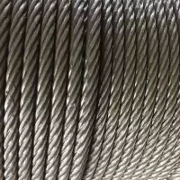 嵩源涂油钢丝绳6*37-15mm/米