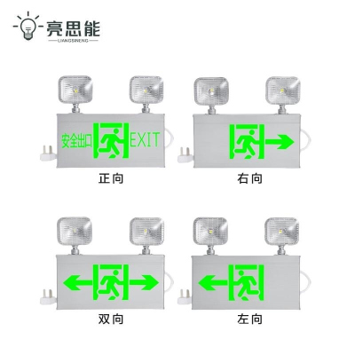 亮思能 消防应急灯 一体式全铝应急照明灯 LSN-HQD 个