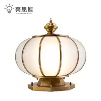 亮思能 柱头灯 围墙灯 户外防水庭院灯 LSN-T60 个