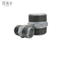 百里才 镀锌对丝 DN100 个